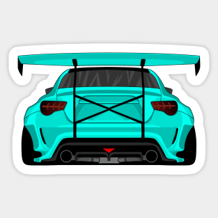 GT86 TURQUOISE Sticker